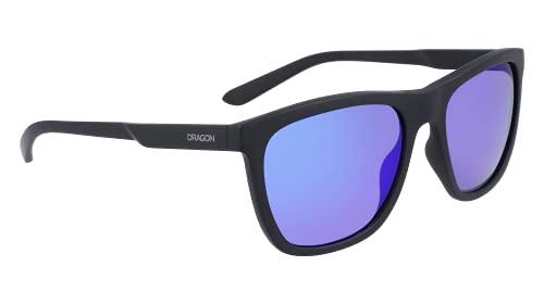 Sunglasses DRAGON DR WILDER LL ION 003 Matte Black/Ll Blue3