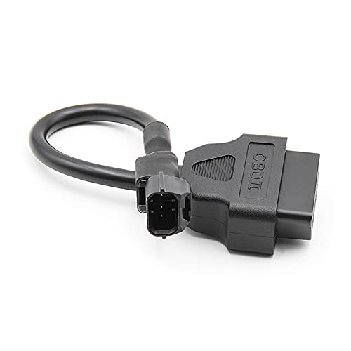 Vrttlkkfe 3?16ピンモーターサイクルOBDアダプターOBD2診断ケーブル延長コネクター KYMCOモーターサイクル用アクセサリー