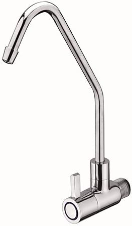 JIA&YOU Wall Mounted Single Handle One Hole with Chrome Water Filter Purifier Faucet