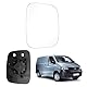 Spiegelglas Ersatz für VW T5 Caddy, Außenspiegel rechts beheizbar Ersatzspiegelglas kompatibel mit T5 2003-2009, Spiegel Glas kompatibel mit Caddy 2004-2015 (Rechts)