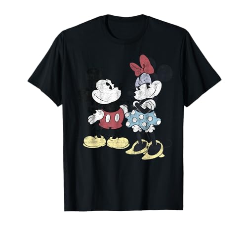 Disney Mickey And Minnie Retro Friends Camiseta