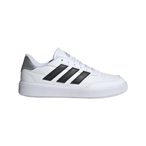 adidas Adidas Womens CourtBlock White/Black/Silver Metallic 10
