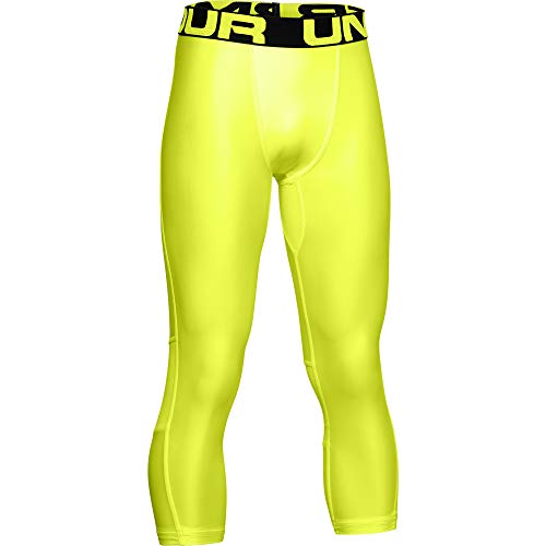Image of Under Armour Kids HeatGear Armour 3 /4 Leggings (Big Kids)