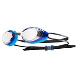 TYR Blackhawk Racing Swim Goggles - Adult Swimming Goggles for Men and Women - Anti-Fog, UVA/UVB Protection, Watertight - Available Mirrored or Non-Mirrored