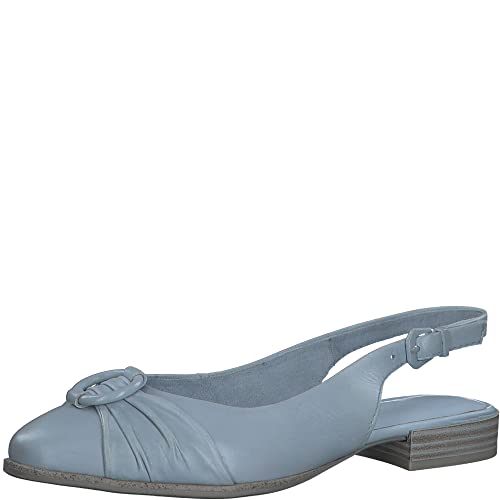 MARCO TOZZI Damen Pumps, Keilabsatz, weiches FEEL ME Fußbett, aus...