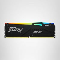 Kingston FURY Beast Schwarz RGB 16GB (2x8GB) 5600MT/s DDR5 CL40 DIMM Desktop Gaming Speicher Kit mit 2 - KF556C40BBAK2-16 – Ansicht 6