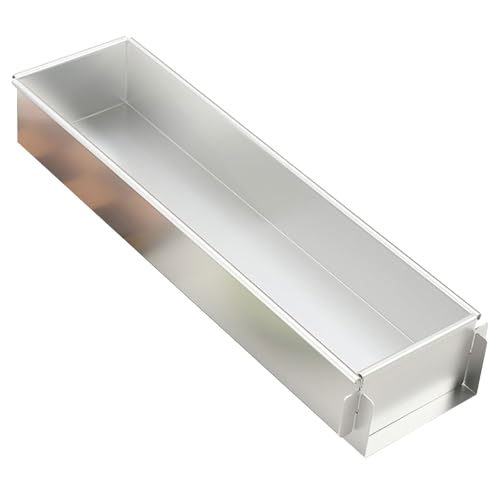 Oxtxuzdm Stampi multiuso per torte di formaggio robusto strumento da cucina stabile scatola lunga asta torta per amanti delle cheesecake stampi facili da usare