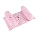 Cuscino Per Neonati 11X6,7X0,8 Pollici , Traspirante, Lavabile E Asciugabile, Cuscino Neonato Per Passeggino In Cotone(Pink)
