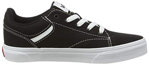 Vans Seldan, Sneaker Mixte, Noir ((Canvas) Black/White), 36 EU