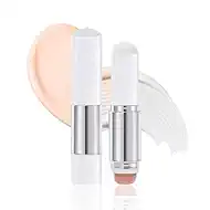 Blanc Cover Cream Stick V - Color Changing Foundation Stick, White Foundation for Older Women, Korean Makeup with Built-in Brush Foundation Makeup Moisturizing Dewy Finish for Even Skin Tone (Natural)