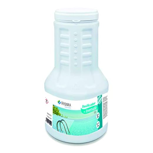 Hydora | Dosificador Invernada 2 Kg | Tratamiento Para El Mantenimiento De La Piscina Durante El Invierno