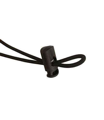 D Drneeko 30 Pcs Plastic Drawstring Toggle Spring Stop Single Hole String Cord Locks For Lanyard, Luggage, Clothing, Backpack, Sportwear, Shoelace, Tent #TOP4