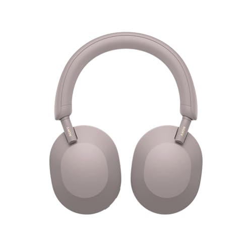 Image of Sony WH-1000XM5 Industry Leading Noise Cancelling Wireless Headphones, Hi-Res Audio, Best Phone Call Quality, 30 Hours Battery Life, Wearing Detection, Alexa Voice Assistant, Multipoint - Pink