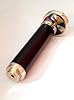 Caleidoscopio a doppia ruota in ottone anticato da 15,2 cm, con base in ottone e schiuma, stile vintage #5