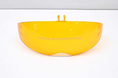 HJC Helmet Sunshield / Sun Visor HJ-V5 Smoke, Orange For FS-33,IS-MULTI,IS-MAX BT,IS-34,FS-11, IS-16,SY-MAX,SY-MAX II,SY-MAX III,IS-33 helmets, Bike Racing Motorcycle Helmet Accessories - Made in Korea (Smoke(Day))
