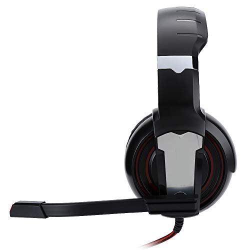 Bindpo Gaming Headset, HG‑2 On‑Ear Headphones Wired Stereo Subwoofer Comfortable Wearing with LED Microphone for PS4 for PC/Mobile - Thumbnail 6