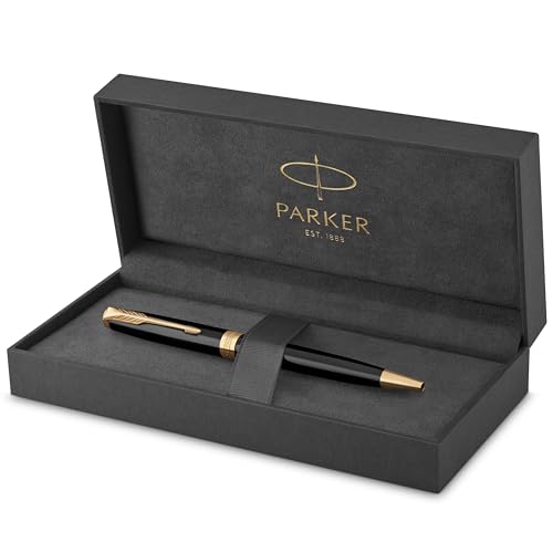 Caneta Esferográfica Parker Sonnet Negro Gt 1931497, Parker, 1931497, N/A