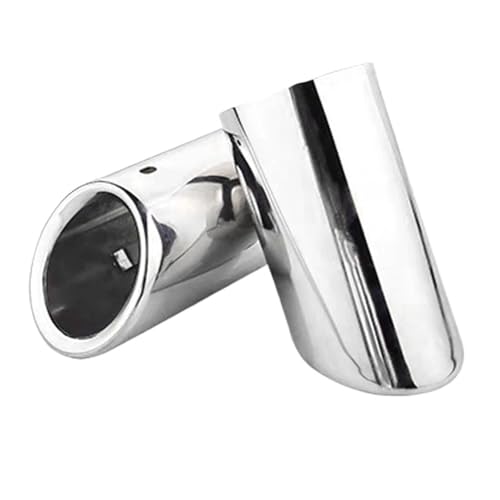 Cache-embout d'échappement arrière 76mm silver Passat B7 2011 2012 2013 2014 2015