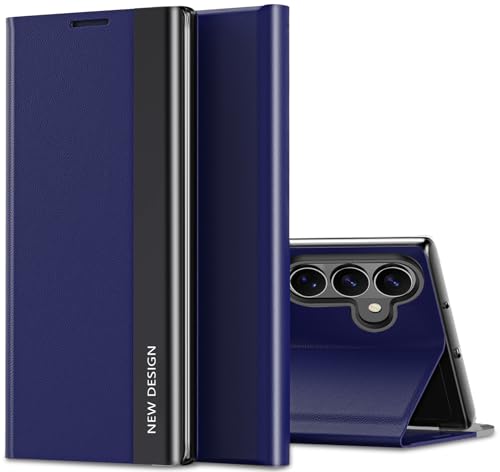 Étui à rabat pour Samsung Galaxy S26 antichoc 360, housse rigide fine de luxe 2026