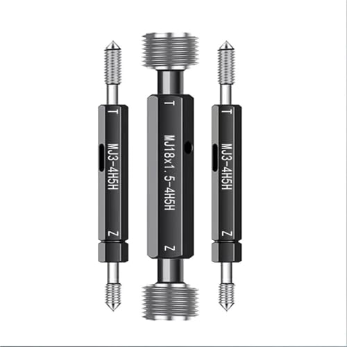 1PCS para Calibrador de Rosca Métrica Fina MJ 2 a 18 4H5H 5H6H 6H7H Precisión ±0.001mm (MJ 4X0.5 6H7H) miniatura 5