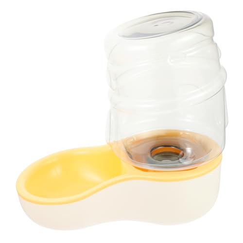 HEMOTON Pet Water Bowl Automatic Dog Cat Water Fountain Dispenser Stable Design Easy to