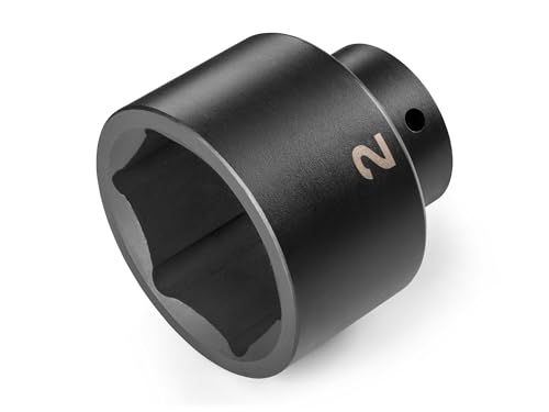 Image of TEKTON 1 /2 Inch Drive x 2 Inch Shallow 6-Point Impact Socket | SID22051