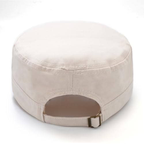 Gorra plana estilo militar cadet para hombres y mujeres miniatura 5