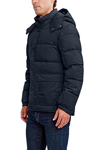 Image of HFX Men's Puffer Jacket With Hood, Water and Wind Resistant
