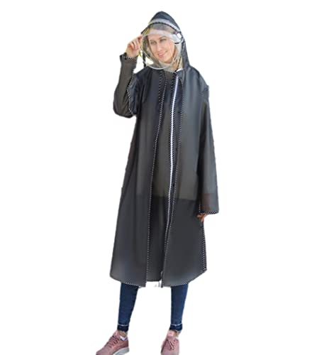 Poncho à capuche imperméable idéal pour vélo urbain et marche en ville