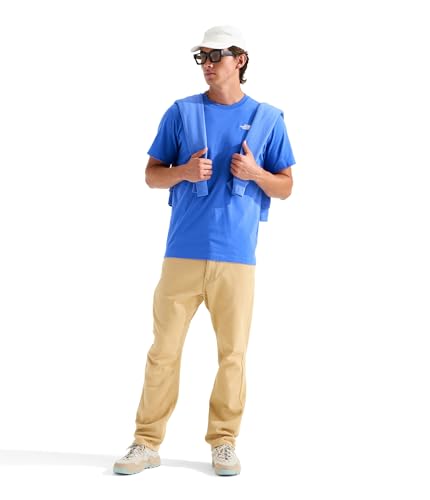 Image of THE NORTH FACE Men's Evolution Simple Dome Short-sleeve Tee (Standard & Big Size) | Cotton Shirt With the Classic Logo