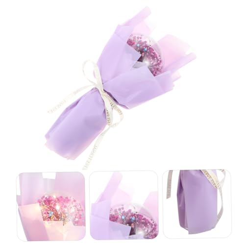 Ramo de Flores Secas Luminoso con Globos para Ocasiones miniatura 2