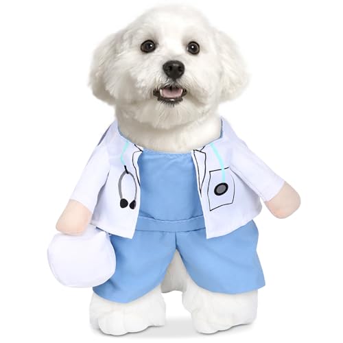 Disfraz de Doctor para Perro Tamaño X-Large miniatura 2