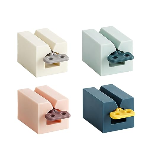 FRCOLOR 4 Pcs Tube Squeezer Dispenser Splat Toothpaste Tootpaste Toothpaste Squeezer Oil Paint Tube Squeezer Emulsion Handcream Moon Cake Bag Cream Hair Cat Gloves Sucker Dye