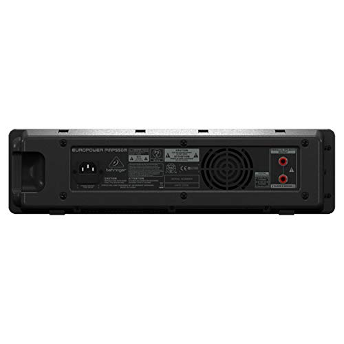 Behringer EUROPOWER PMP550M 500-Watt-5-Kanal-Powermixer mit Klark Teknik Multi-FX-Prozessor, FBQ-Feedback-Erkennungssystem und Wireless-Option