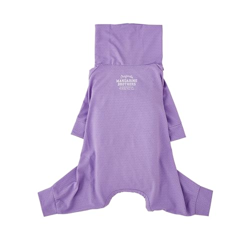 MANDARINE BROTHERS �}���_�����u���U�[�Y INSECT SKIN TIGHT SUIT �C���Z�N�g�X�L���^�C�g�X�[�c �h�� �� �� �h�b�O�E�F�A �Ȃ� (LAVENDER, XS)