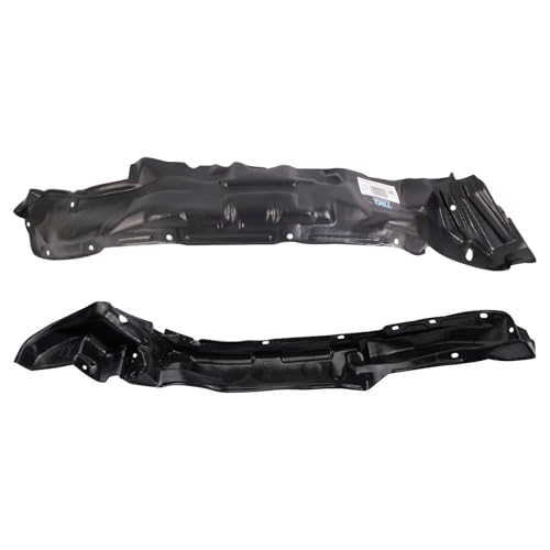 Image of TRQ Front Inner Fender Liner Set Compatible with 1993-1995 Toyota Pickup TO1250105 TO1251102