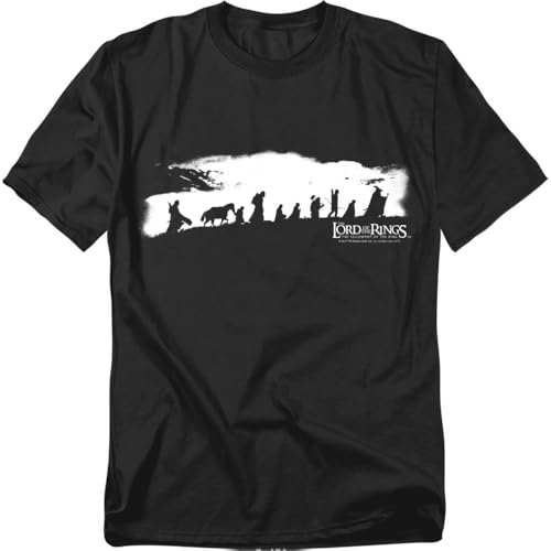 Popfunk Lord of The Rings The Fellowship T Shirt XX-Large Black