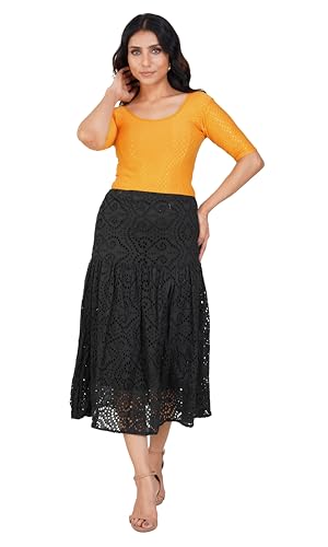 Image of Fressia Fabrics Pure Cotton 4-Way Stretch Readymade Blouse for Women | Free Size to 4XL Stretchable Round Neck Dobby Cotton Half Sleeve Readymade Saree Blouse for Women Stylish