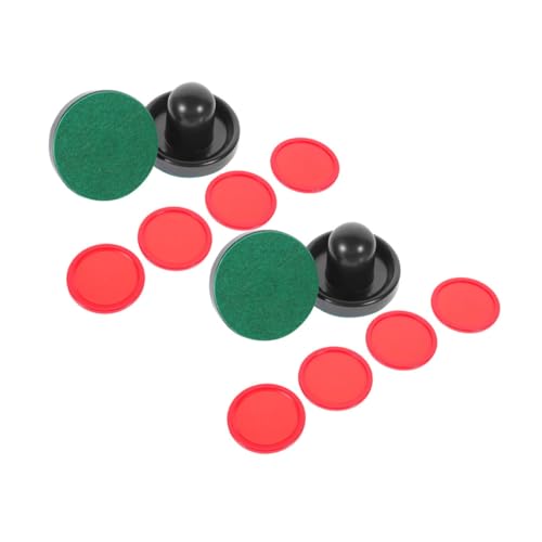 Abaodam 2 Set Ice Hockey Pushers Hockey Pucks Paddles Replacement Hockey Table Accessories