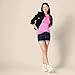 Amazon Essentials Women's Slim-Fit 3/4 Sleeve Boat Neck T-Shirt, Bright Pink, Small