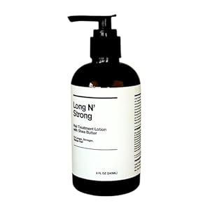 Long ‘N Strong Treatment Lotion with Shea Butter – Moisturizer for All Hair Types – Strengthens and Repairs Color-Treated and Ethnic Hair – For Longer, Stronger, Thicker Hair – 8 Fl Oz (240 ml)