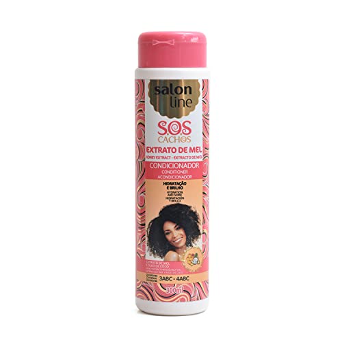 Salon Line Condicionador SOS Cachos Intensos Mel 300ml