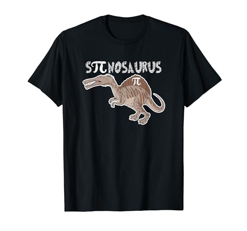 Divertido Spinosaurus Pi Day Matemáticas Dinosaurio Amante Ciencia Dino Camiseta