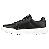 Skechers Men's Drive 5 Arch Fit Spikeless Waterproof Golf Shoe Sneaker, Black/White, 11