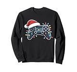 Photo Gallery video game controller christmas santa hat gamer ragazzi uomini felpa Photo Gallery video game controller christmas santa hat gamer ragazzi uomini felpa