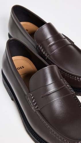 BOSS Men's Kope Leather Moccasins4