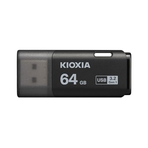 Memoria USB Kioxia U301 Negro 64 GB