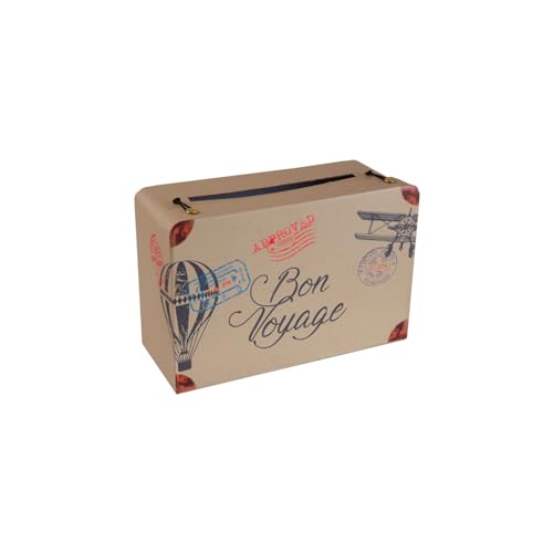 Santex URNE Tirelire Bon Voyage 24X16X10CM Multicolore