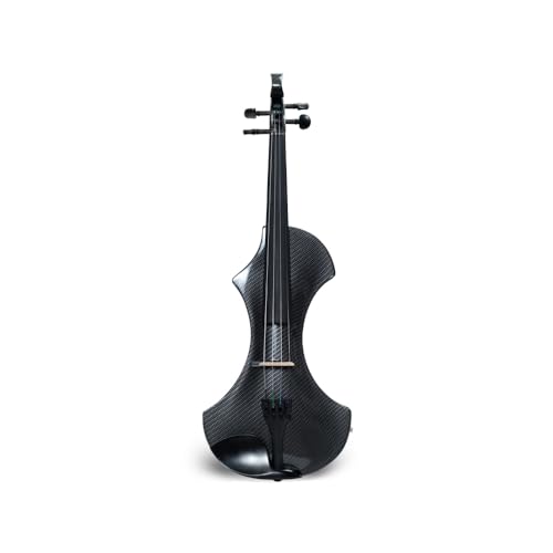Violín Eléctrico Aureal 4/4 Black Ngt Abeto Solid C/Estuche