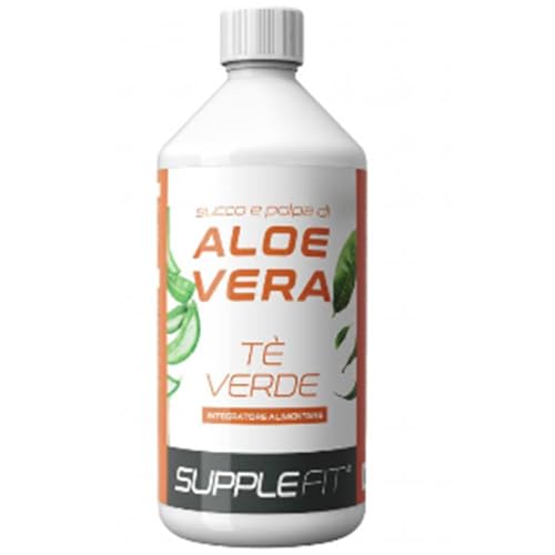 Bebida Aloe Vera con Té Verde 1000 ml – Refrescante y Natural – Hidratación, Antioxidantes y Bienestar Diario – Sin Azúcares Añadidos – Botella de 1 Litro